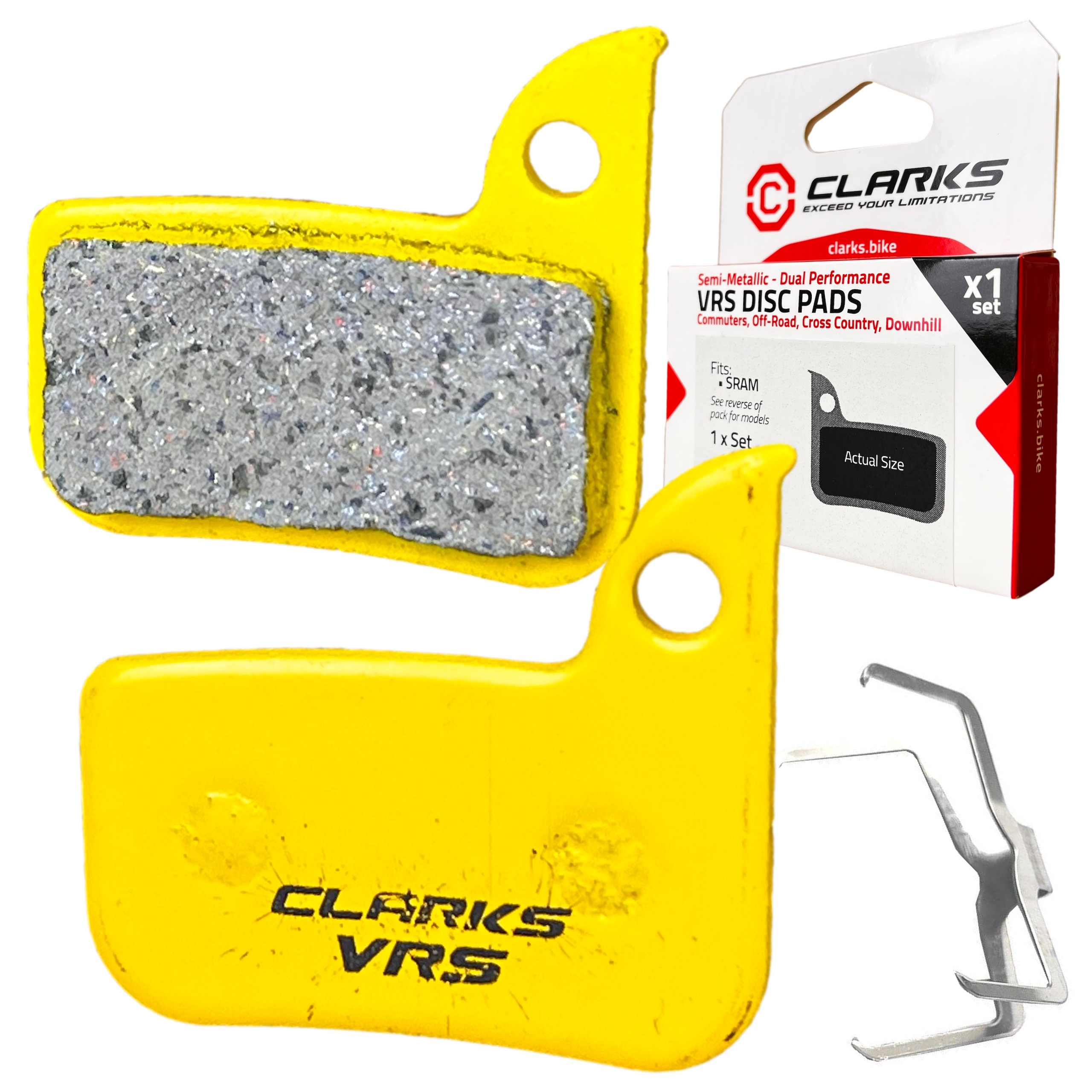Okładziny hamulcowe CLARKS VRS860 – Wydajność i bezpieczeństwo na drodze