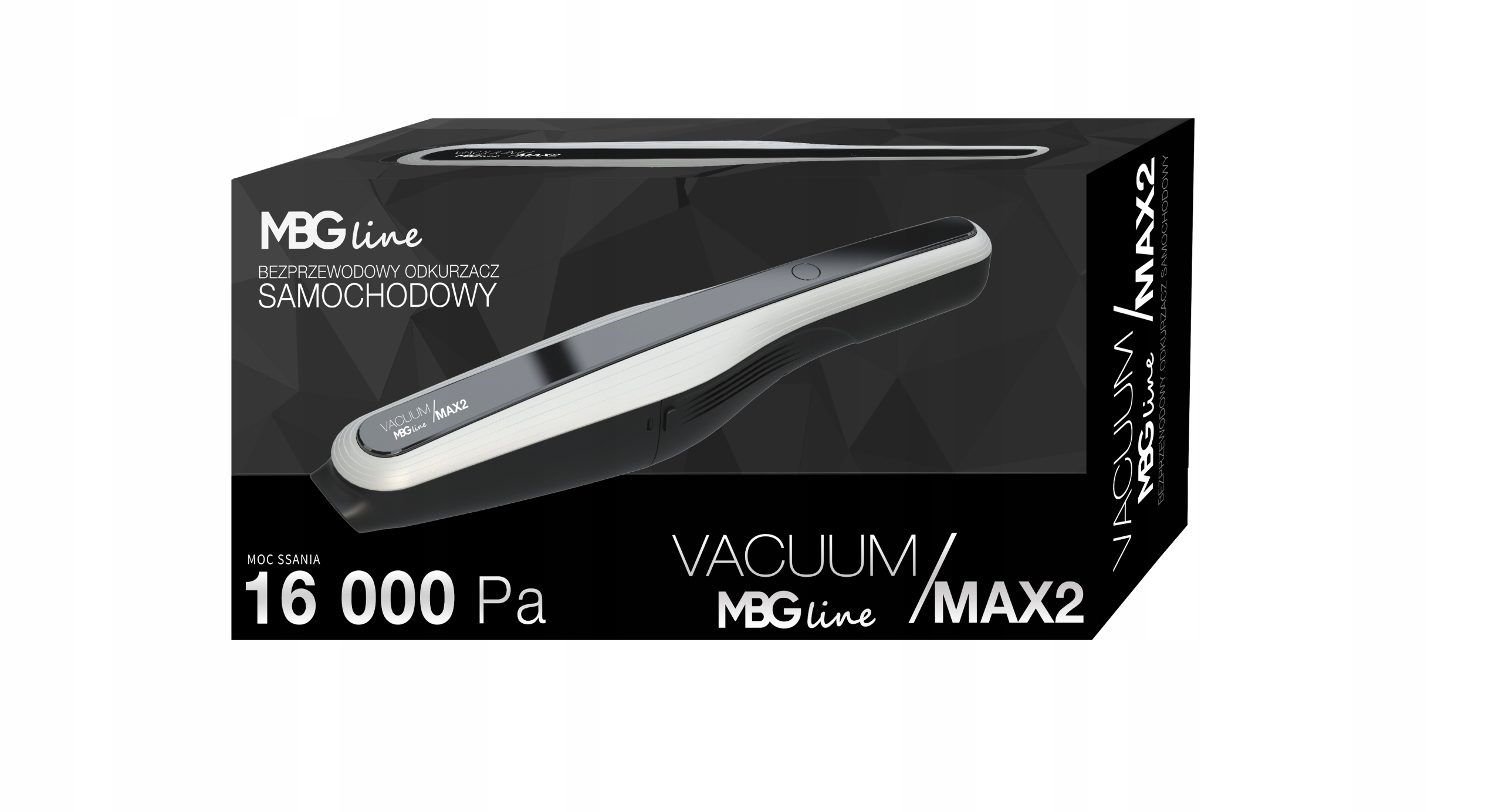 Super moc ssania – 16 000 Pa dla skutecznego czyszczenia