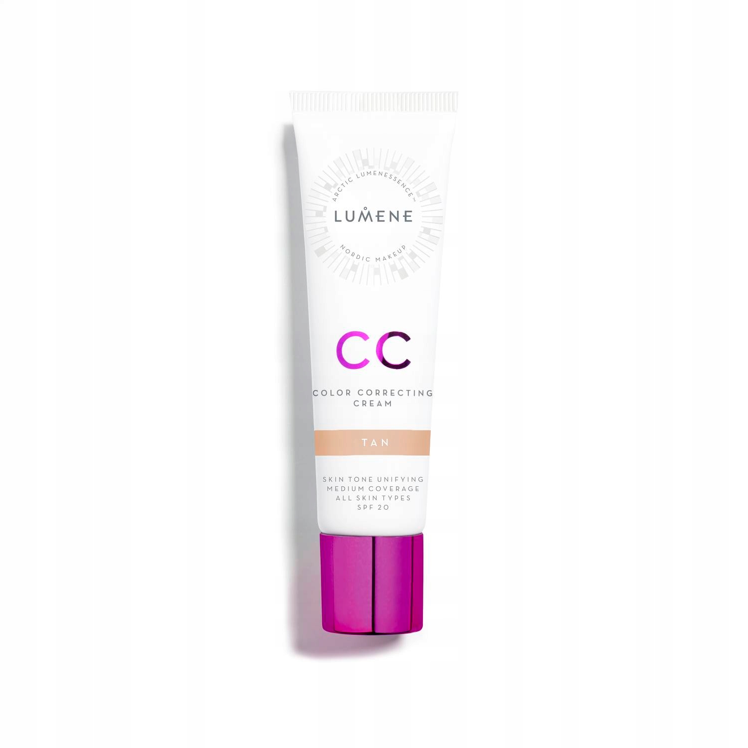 Lumene KREM CC SPF20 Tan – Idealna baza pod makijaż