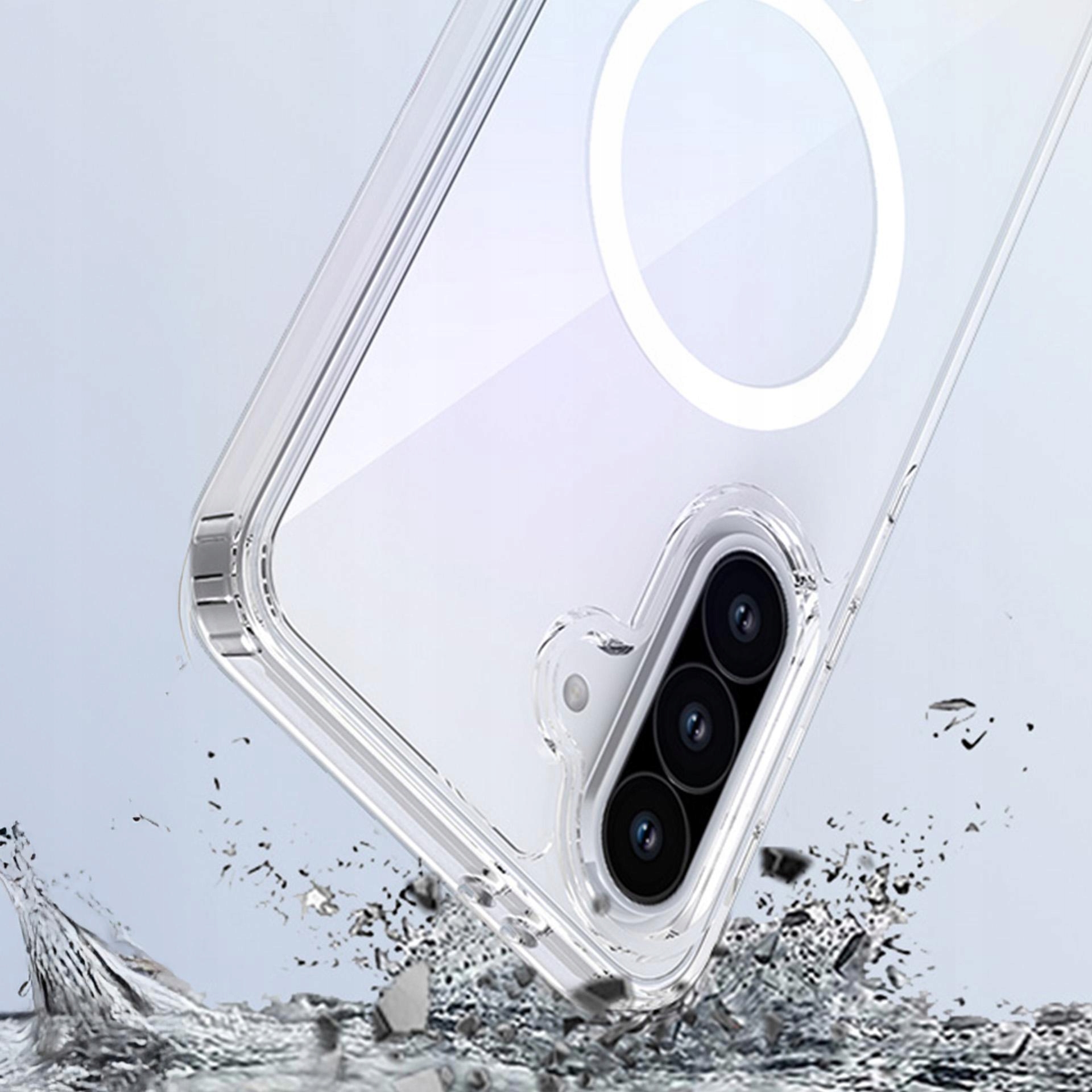 Przezroczysty design podkreślający oryginalność telefonu