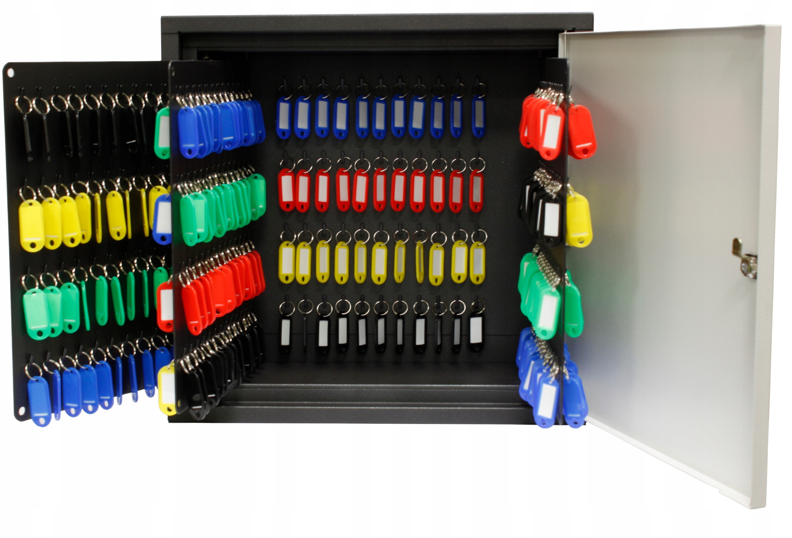 Wysoka pojemność – 300 haczyków na klucze