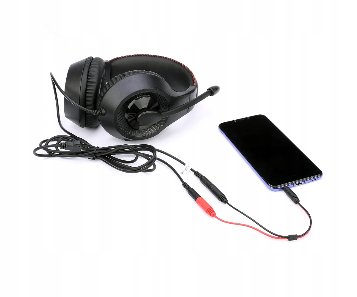 Komfortowy headset gamingowy z mikrofonem