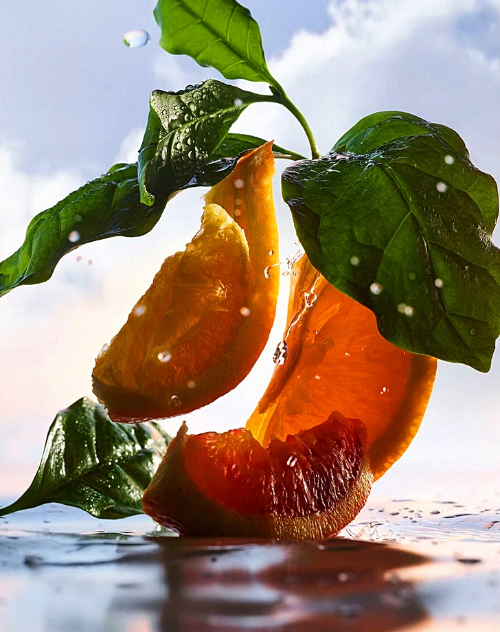 Nuty głowy: Pomarańcza i Zielona Herbata*