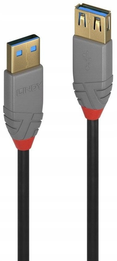 Przedłużacz USB 3.2 A-A - Lindy Anthra Line 36763 3m