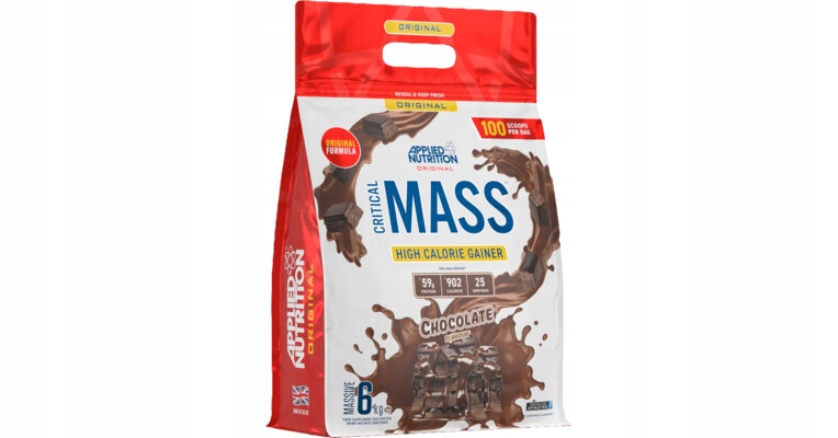Applied Nutrition Critical Mass – Gainer o wysokiej zawartości białka, 6000g