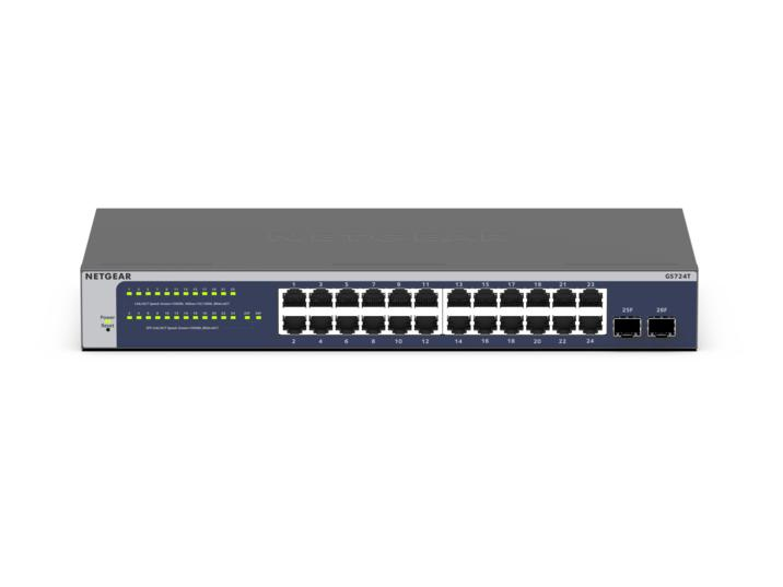 Wysoka liczba portów – 24 porty Gigabit Ethernet
