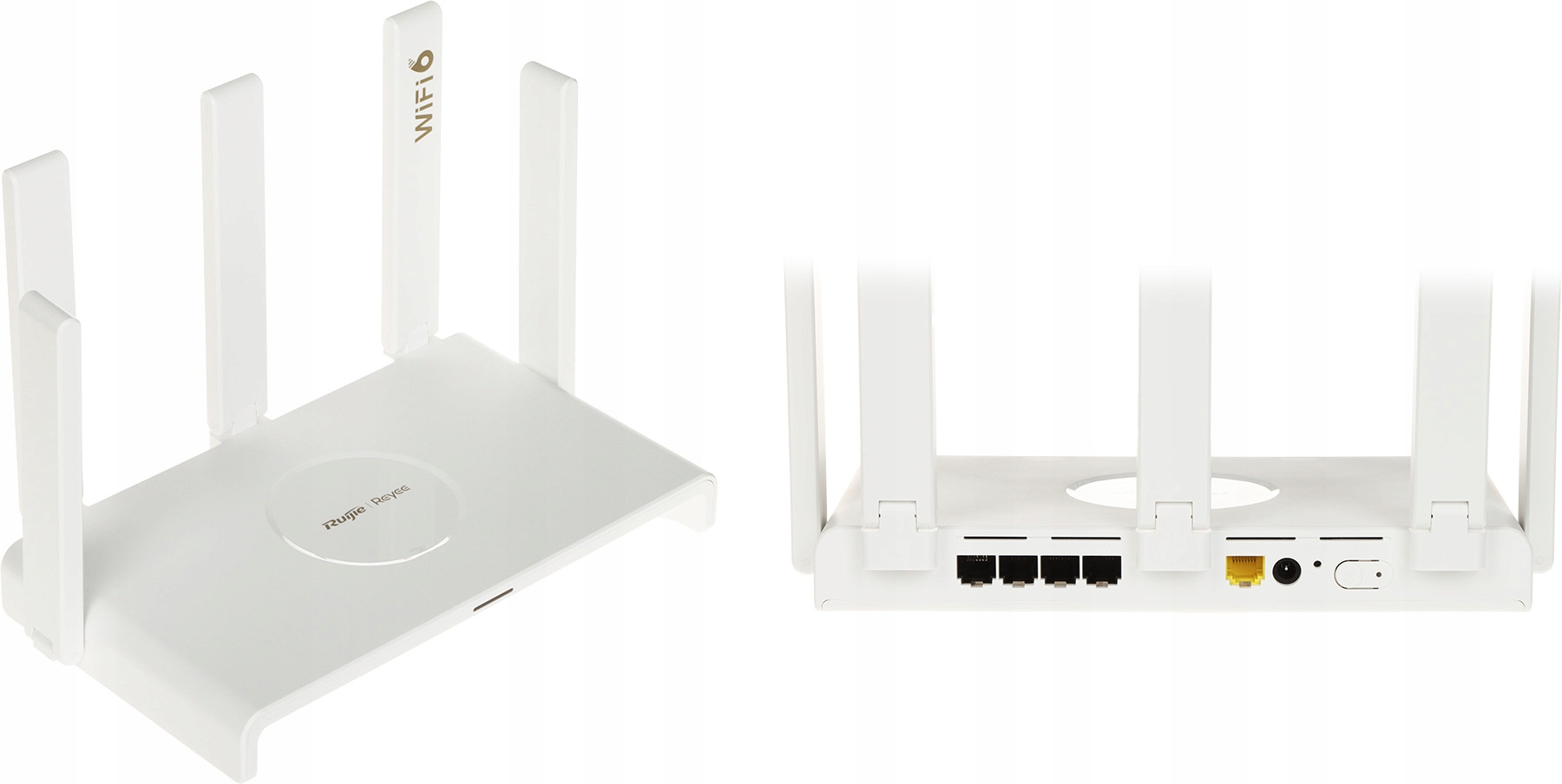 Wbudowany switch – 4 porty LAN dla dodatkowych urządzeń