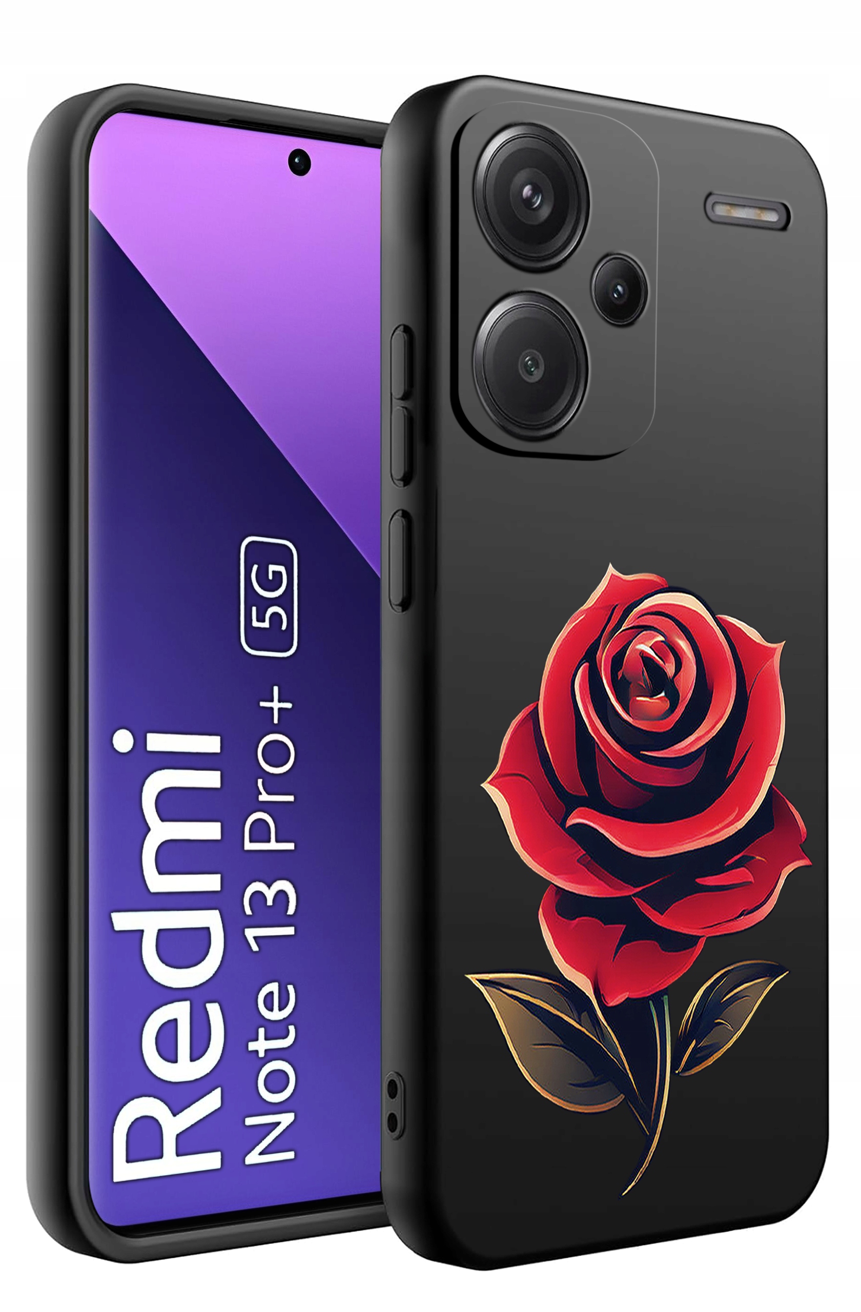 ETUI do Xiaomi Redmi Note 13 Pro+ WZORY | SILIKONOWE MATT CASE – Ochrona i styl w jednym