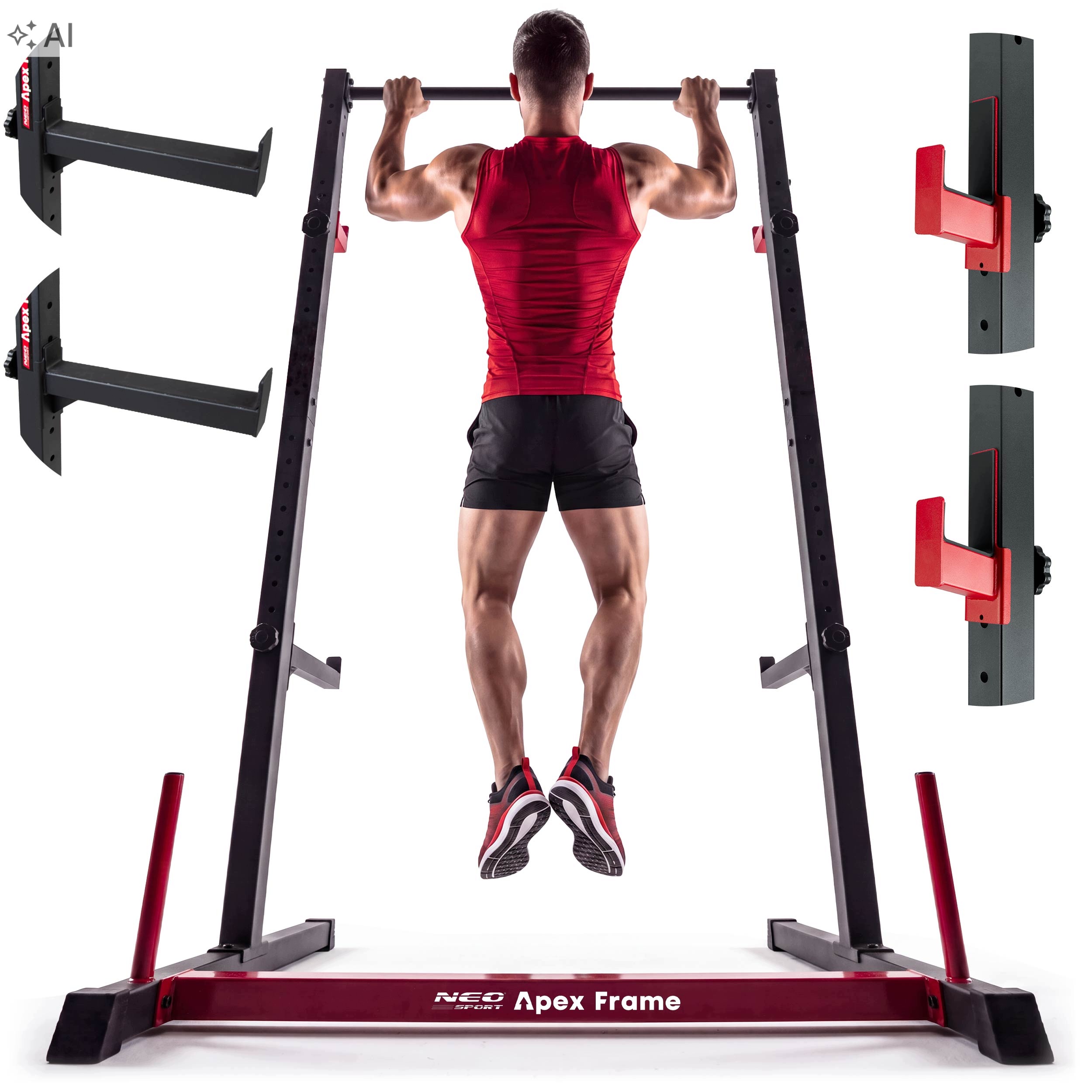 Drążek do podciągania stacjonarny stojak na sztangę Neo-Sport Apex Frame (130400) – Twoje centrum treningowe