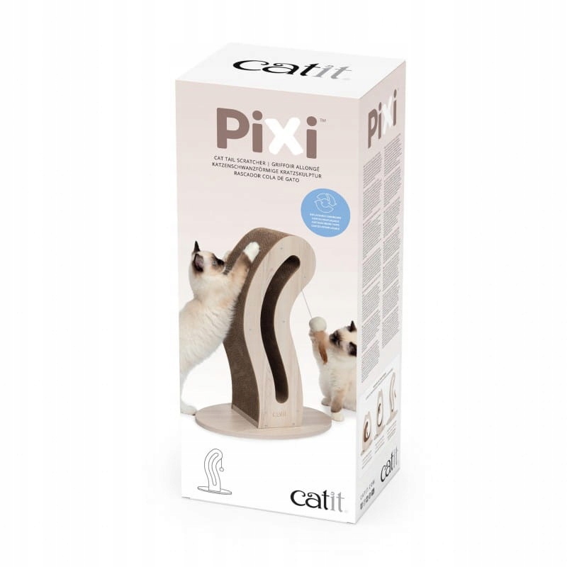 Wymiary i waga drapaka Pixi Scratcher Cat Tail