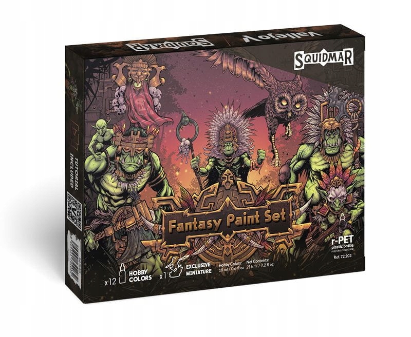 Vallejo: 72.203 - Game Color - Fantasy Paint Set – Stwórz swoje fantastyczne miniatury