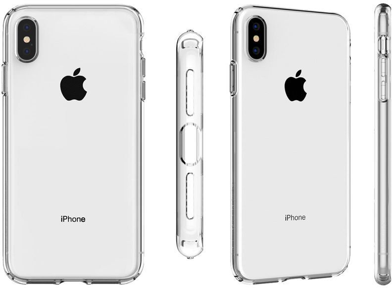 etui spigen liquid crystal dla Apple iphone xs crystal clear