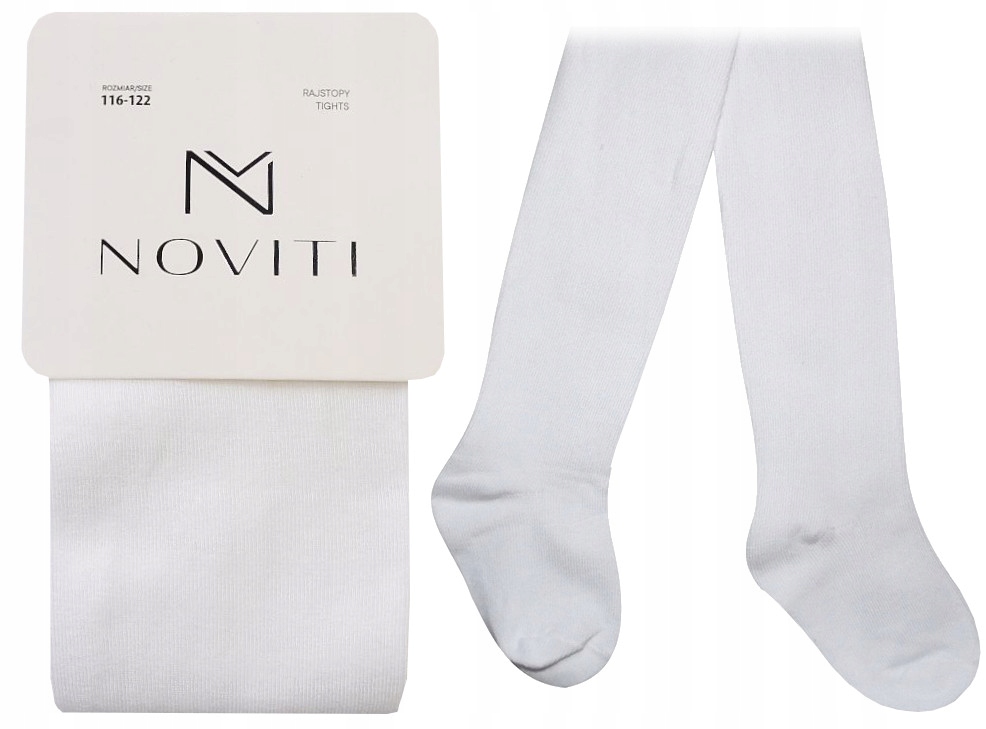 Rajstopy Bawełniane Białe 52-56 cm – Komfort i Styl dla Dzieci