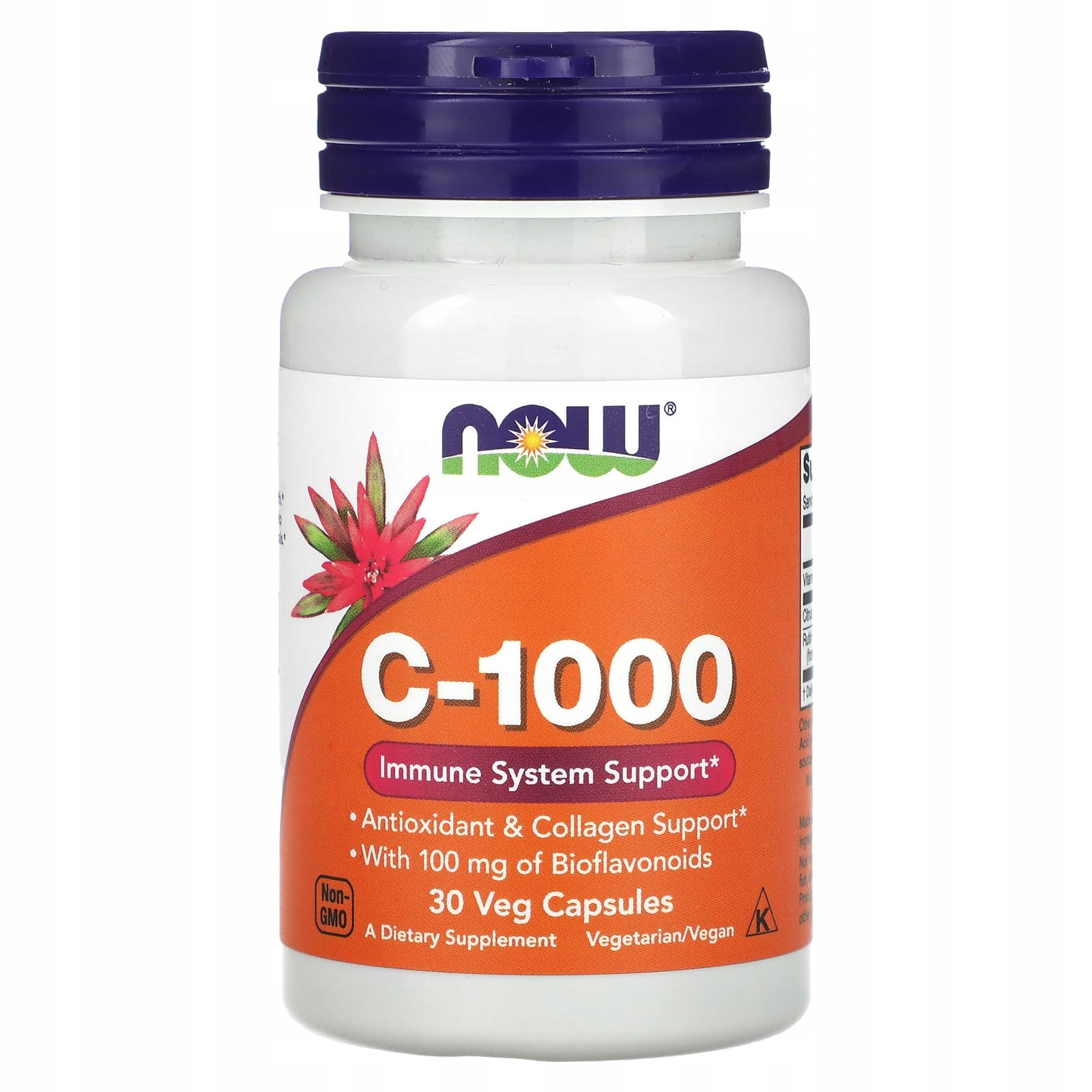 NOW FOODS Witamina C 1000 mg z Bioflawonoidami cytrusowymi – Klucz do zdrowia i odporności