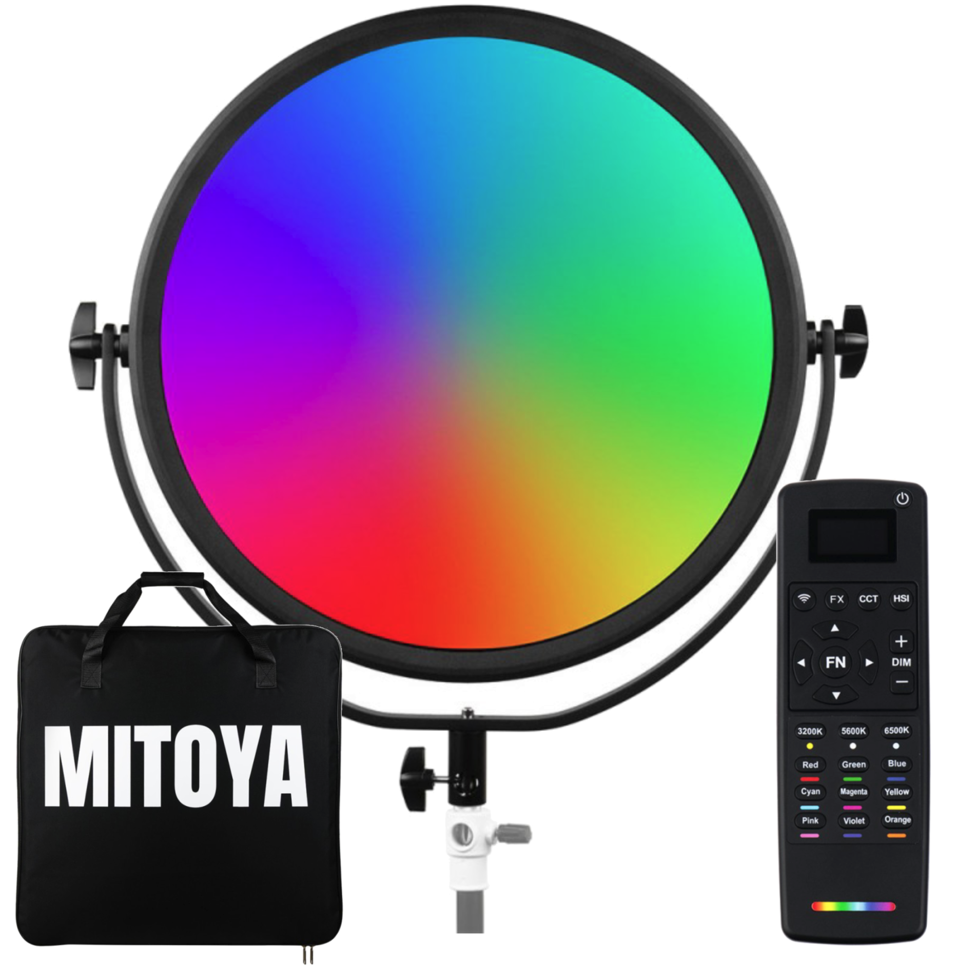 Lampa Soft LED Ultra Slim MITOYA MTYSUN70RGB – Profesjonalne oświetlenie dla twórców