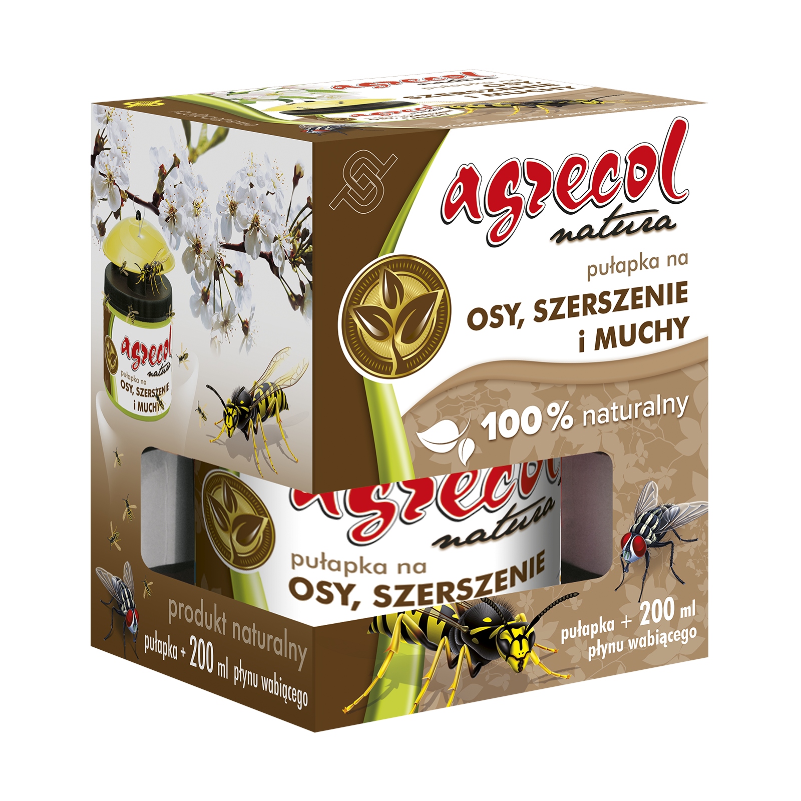 Pułapka na Osy, Szerszenie, Muchy Agrecol – Skuteczna ochrona przed uciążliwymi owadami