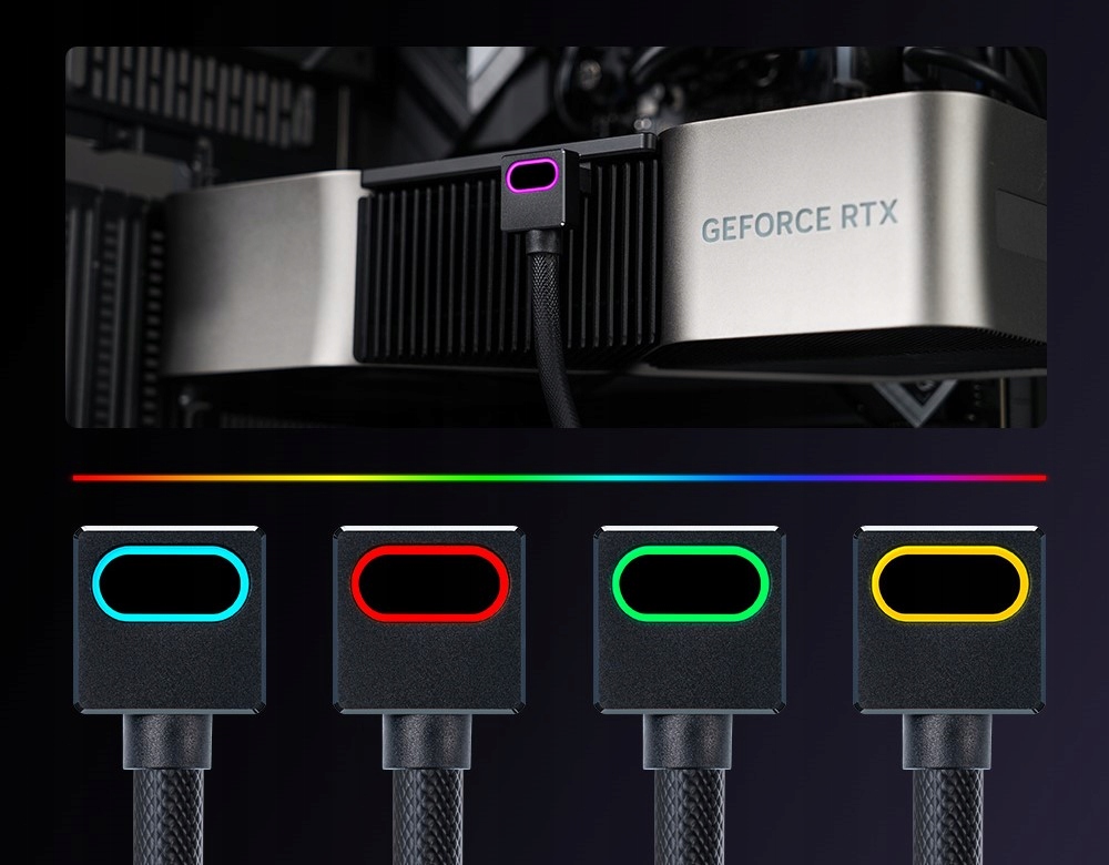 Efektowne podświetlenie ARGB z 16,8 miliona kolorów