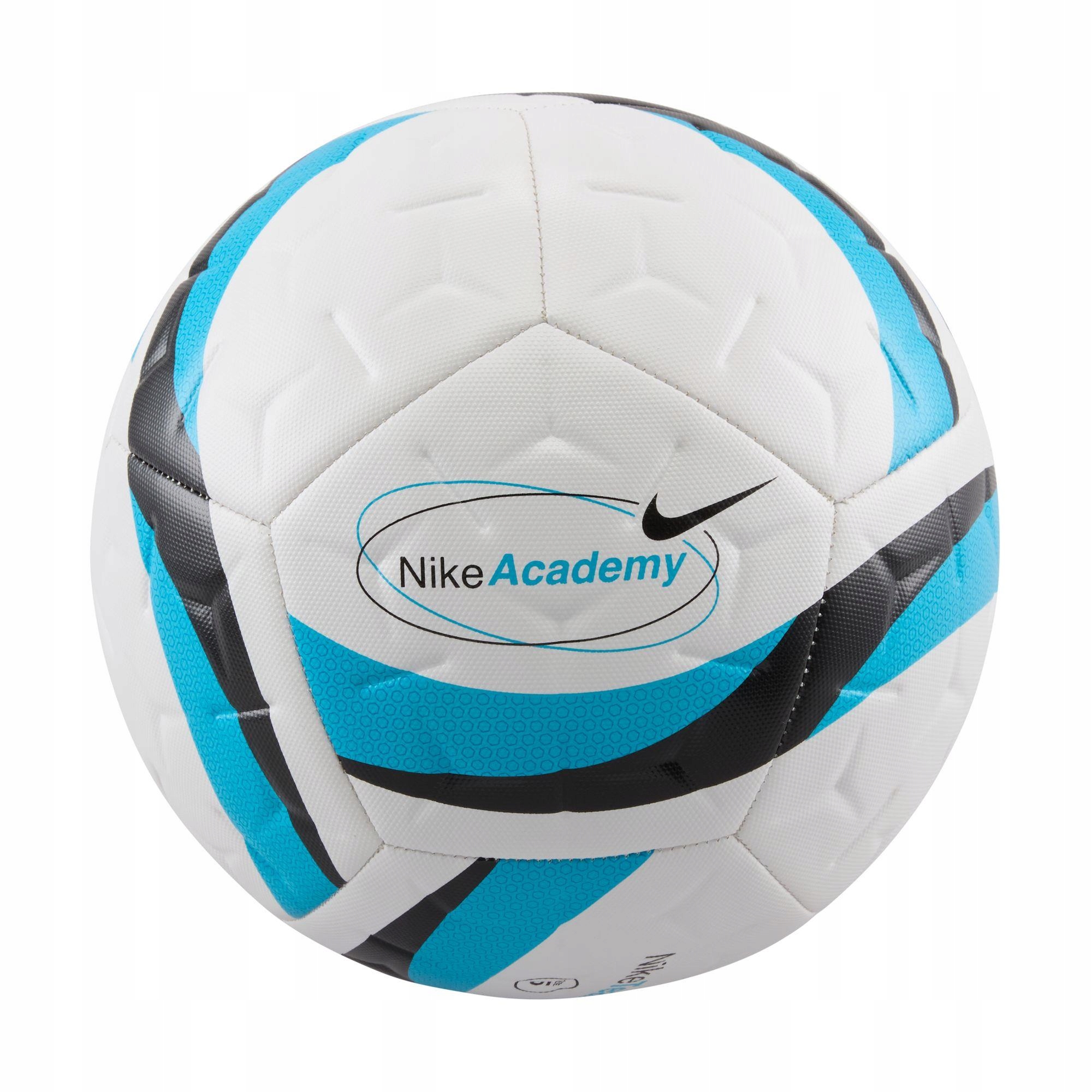 Piłka nożna Nike Academy Team 25 biało-niebieska HV4387 101 – Idealna do treningów i rozgrywek