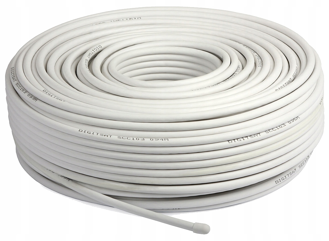 Kabel antenowy koncentryczny RG6U 15M LIBOX PCC-15 – Idealny do telewizji i radia
