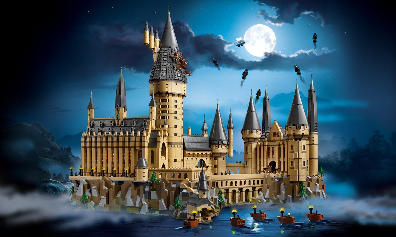 Castillo lego hogwarts on sale