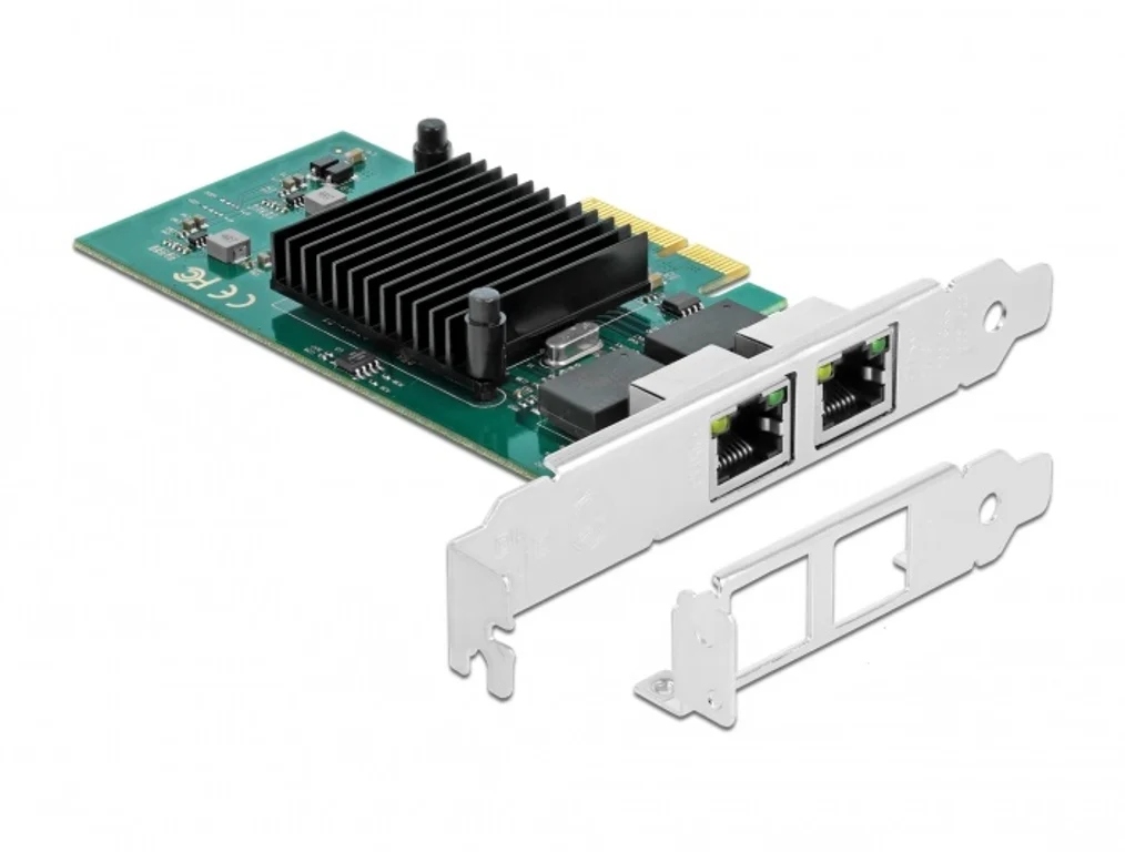 DeLOCK DELOCK PCI Express x4 Karte 2 x RJ45 Gigabit LAN i82576 – Wydajna karta sieciowa do Twojego komputera