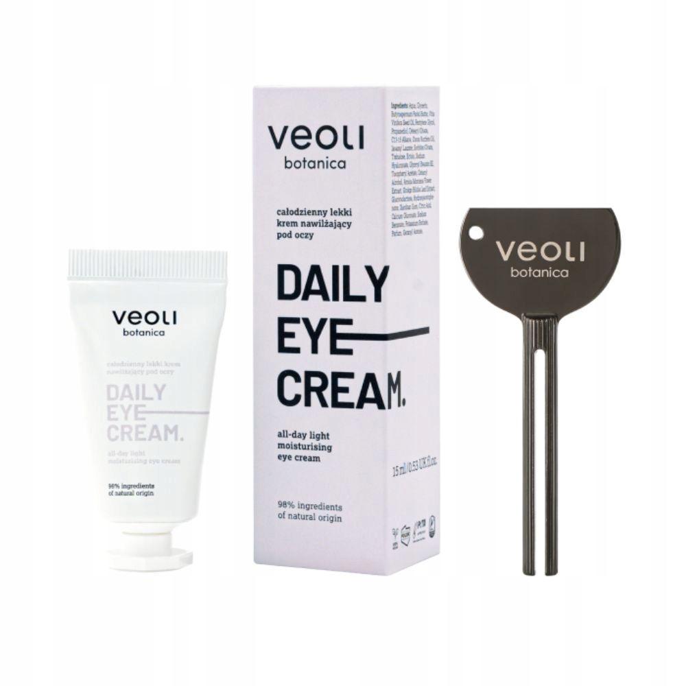 VEOLI BOTANICA Daily Eye Cream – Lekki krem pod oczy dla delikatnej skóry