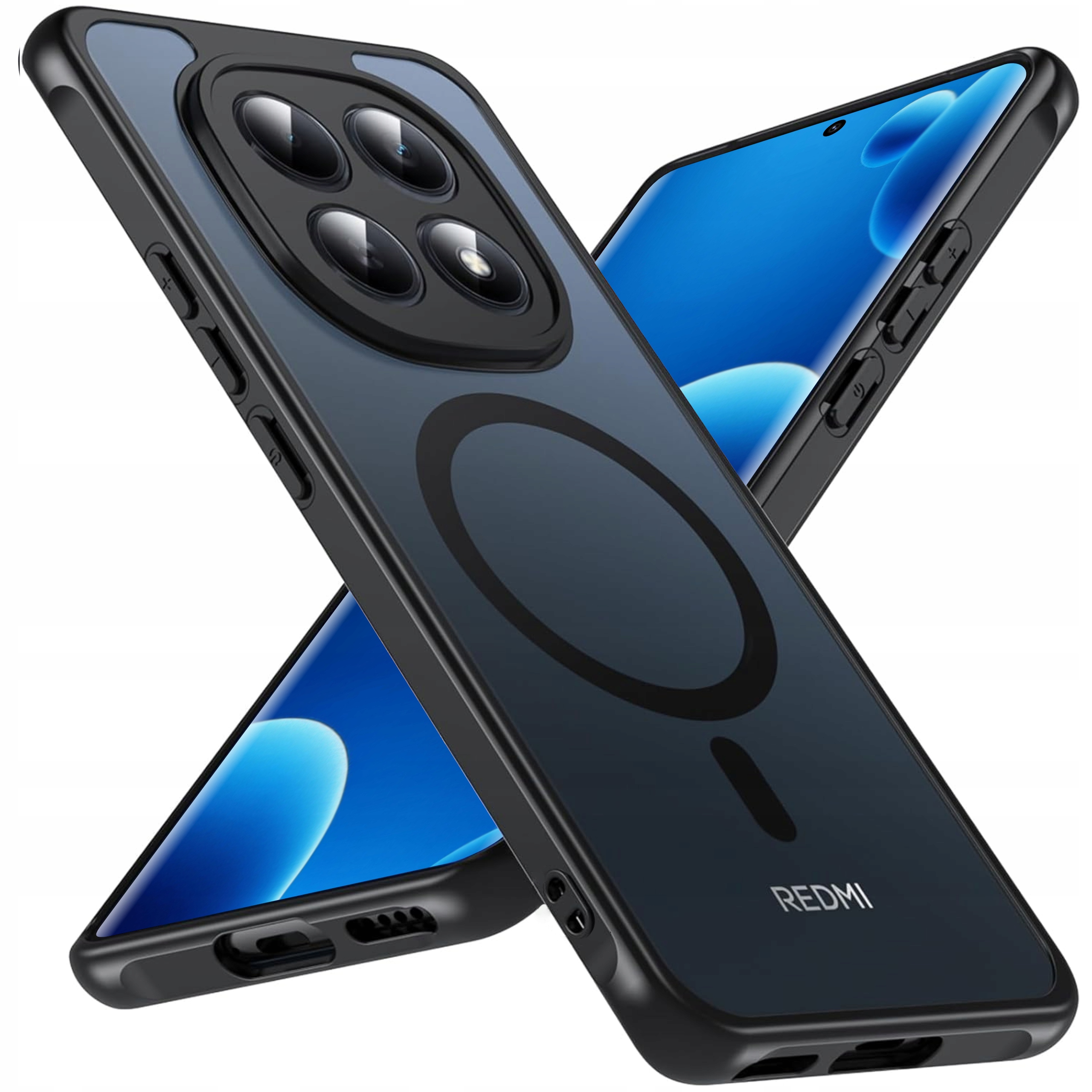 Etui Magnetyczne Matowe do Xiaomi Redmi Note 15 5G – Ochrona i styl w jednym