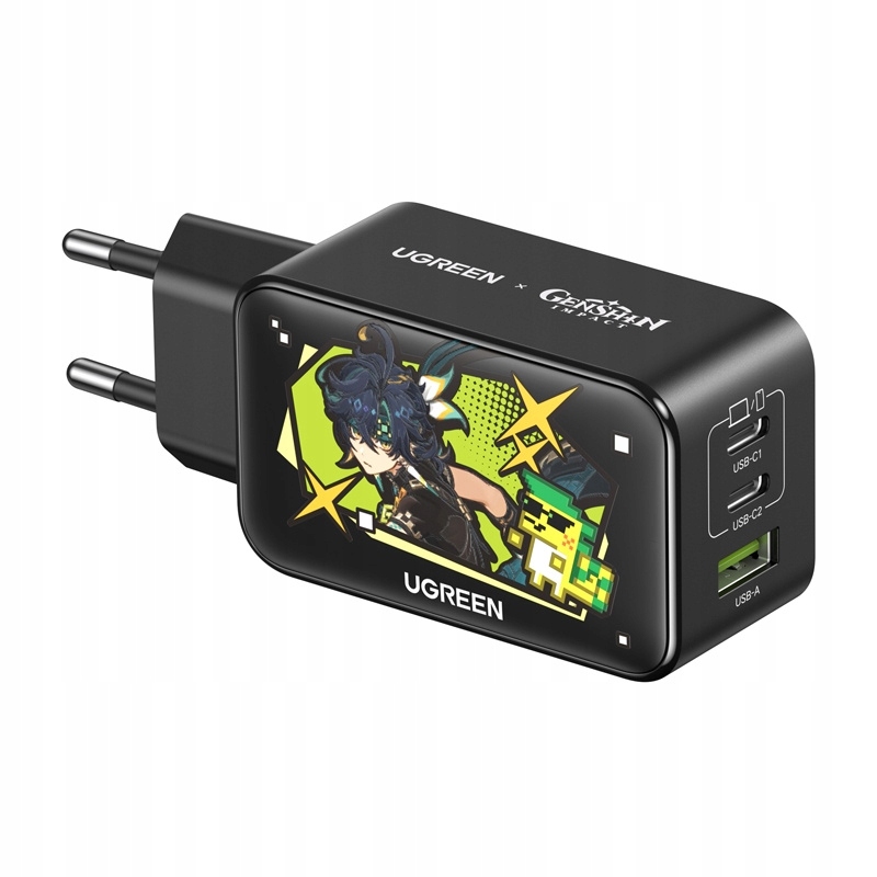 Ładowarka sieciowa Ugreen CD244 Genshin Impact Series 65W – Styl i wydajność w jednym