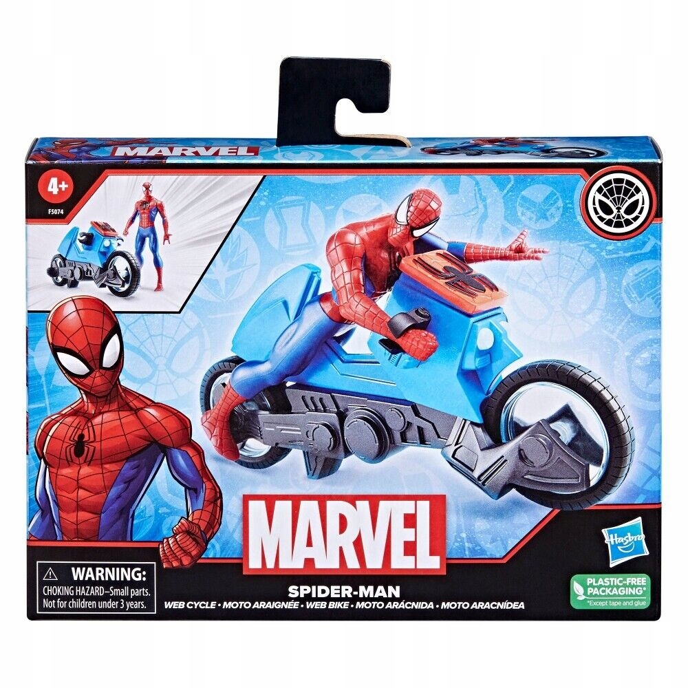 Figurki Marvel Spider-Man Web Cycle – Przygody z ulubionym bohaterem