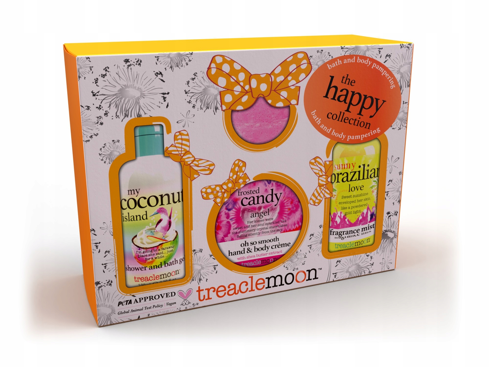 TREACLEMOON Zestaw prezentowy The Happy Collection – Radość codziennej pielęgnacji