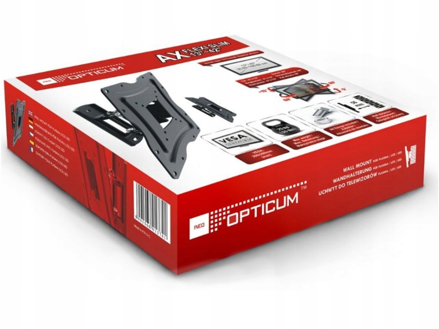 Uniwersalny rozstaw otworów montażowych VESA