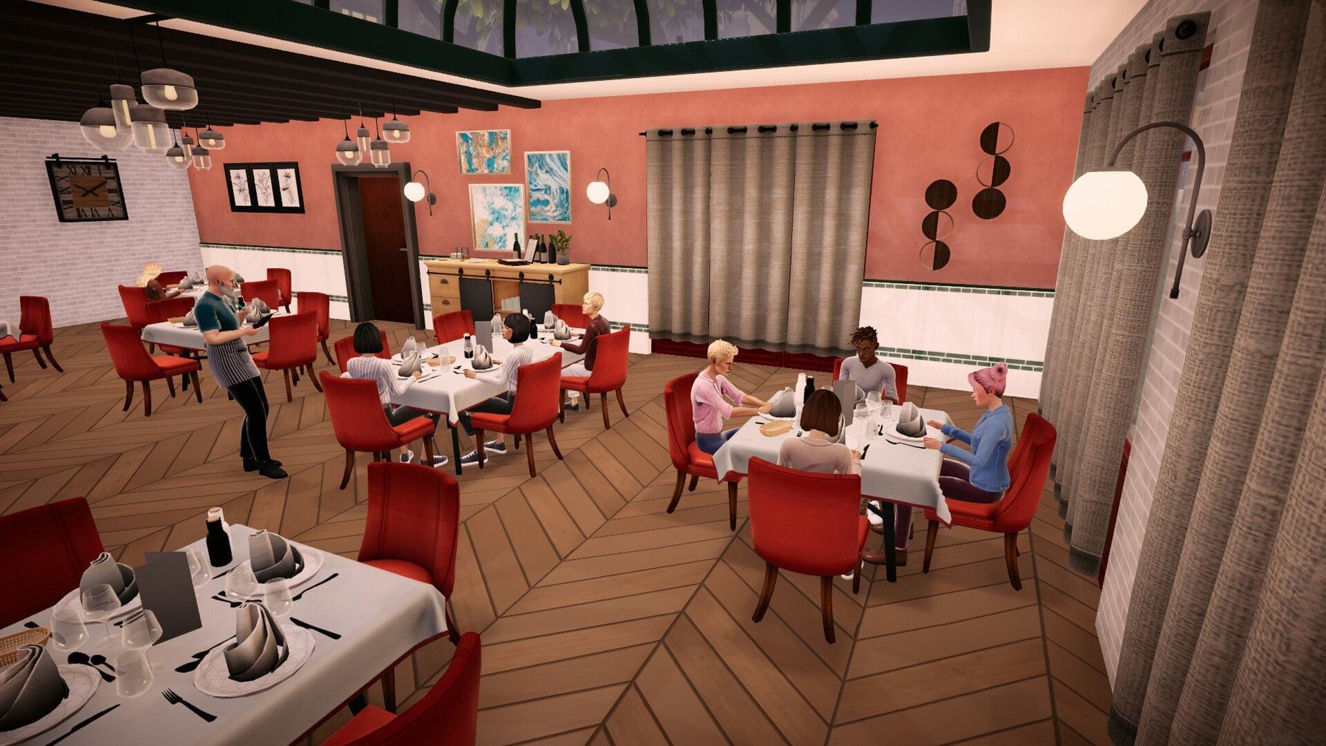 Rozbudowany mechanizm zarządzania restauracją