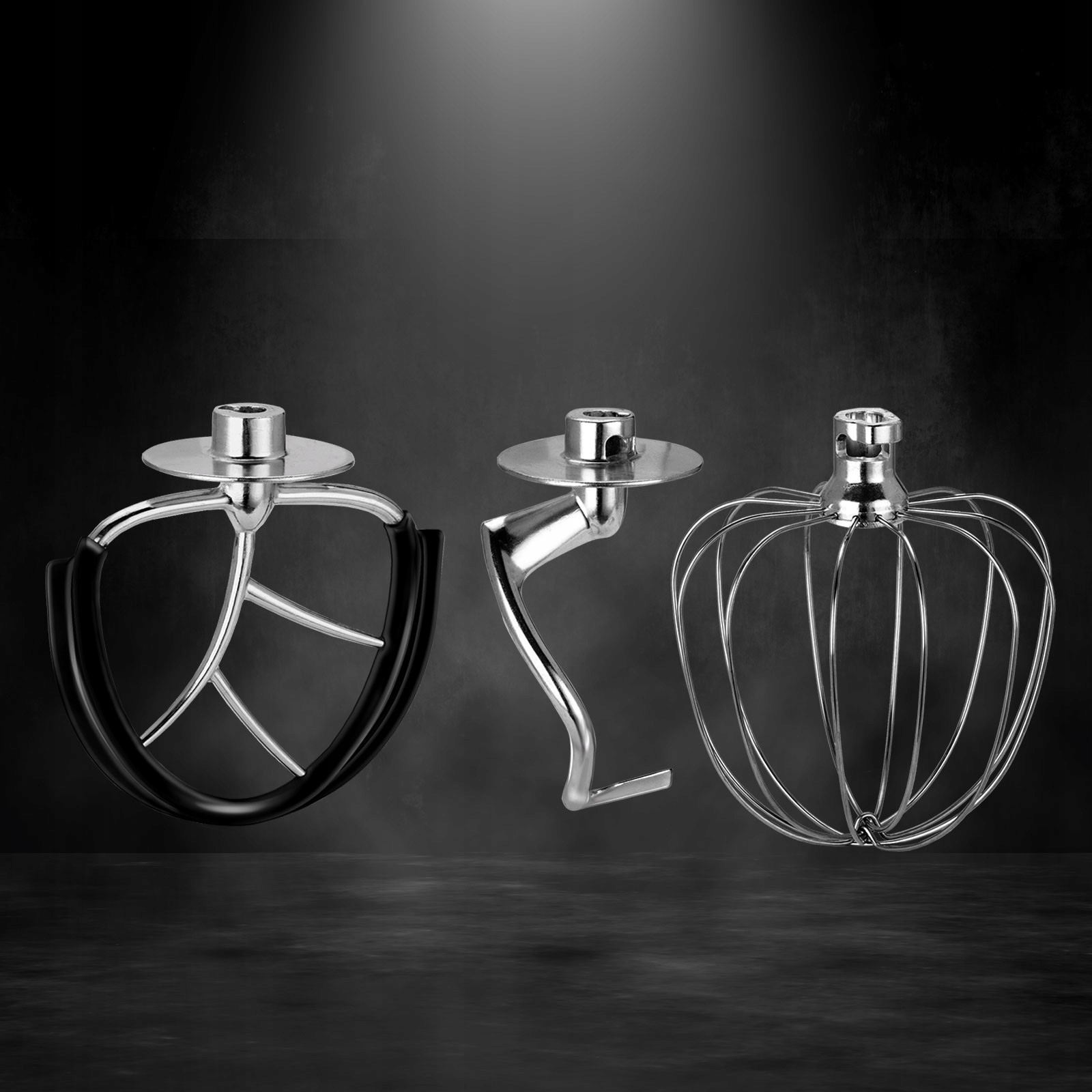 Trzy wymienne mieszadła – Wszechstronność w przygotowywaniu potraw