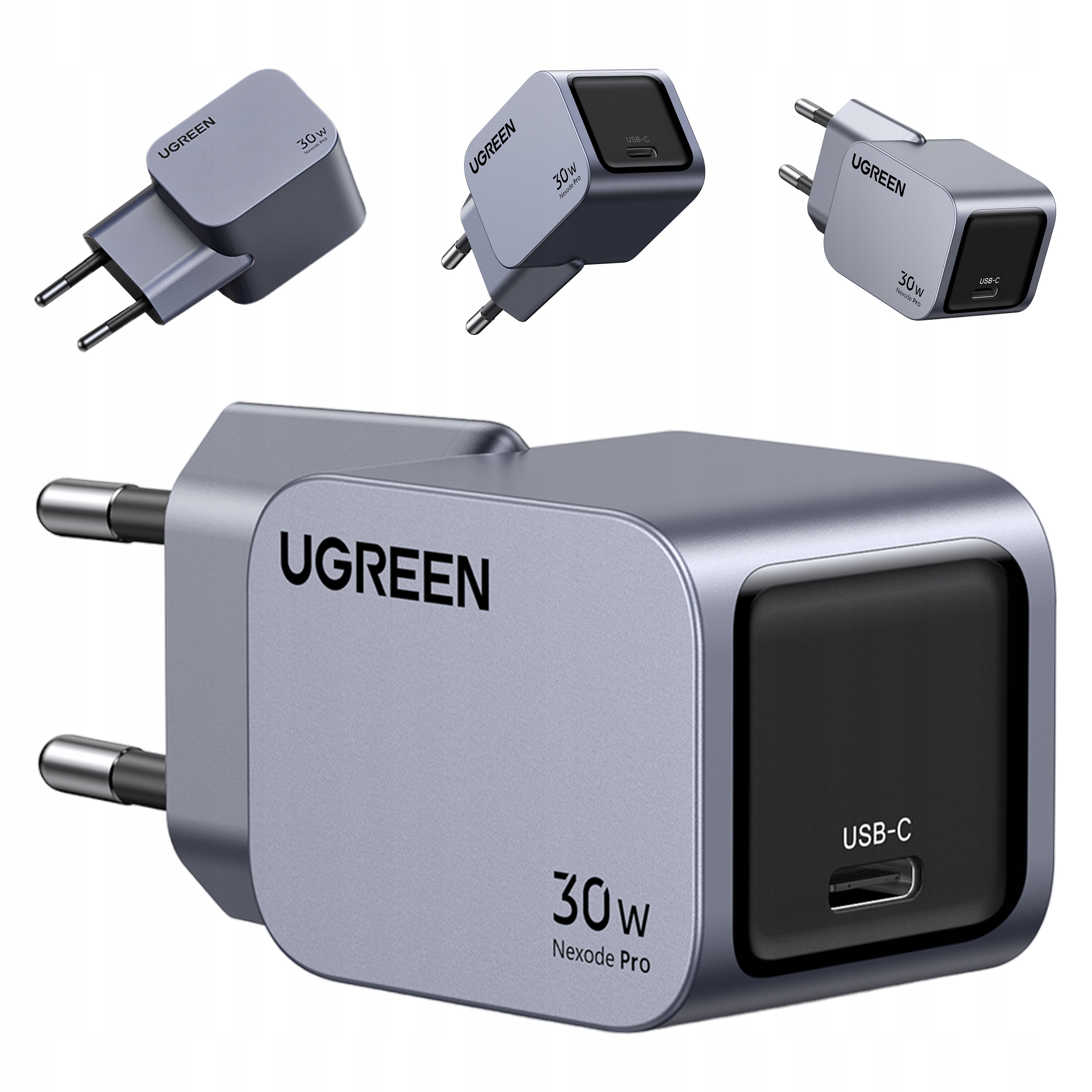 Ładowarka sieciowa Ugreen Nexode Pro 30W USB-C – Szybkie ładowanie w kompaktowym wydaniu