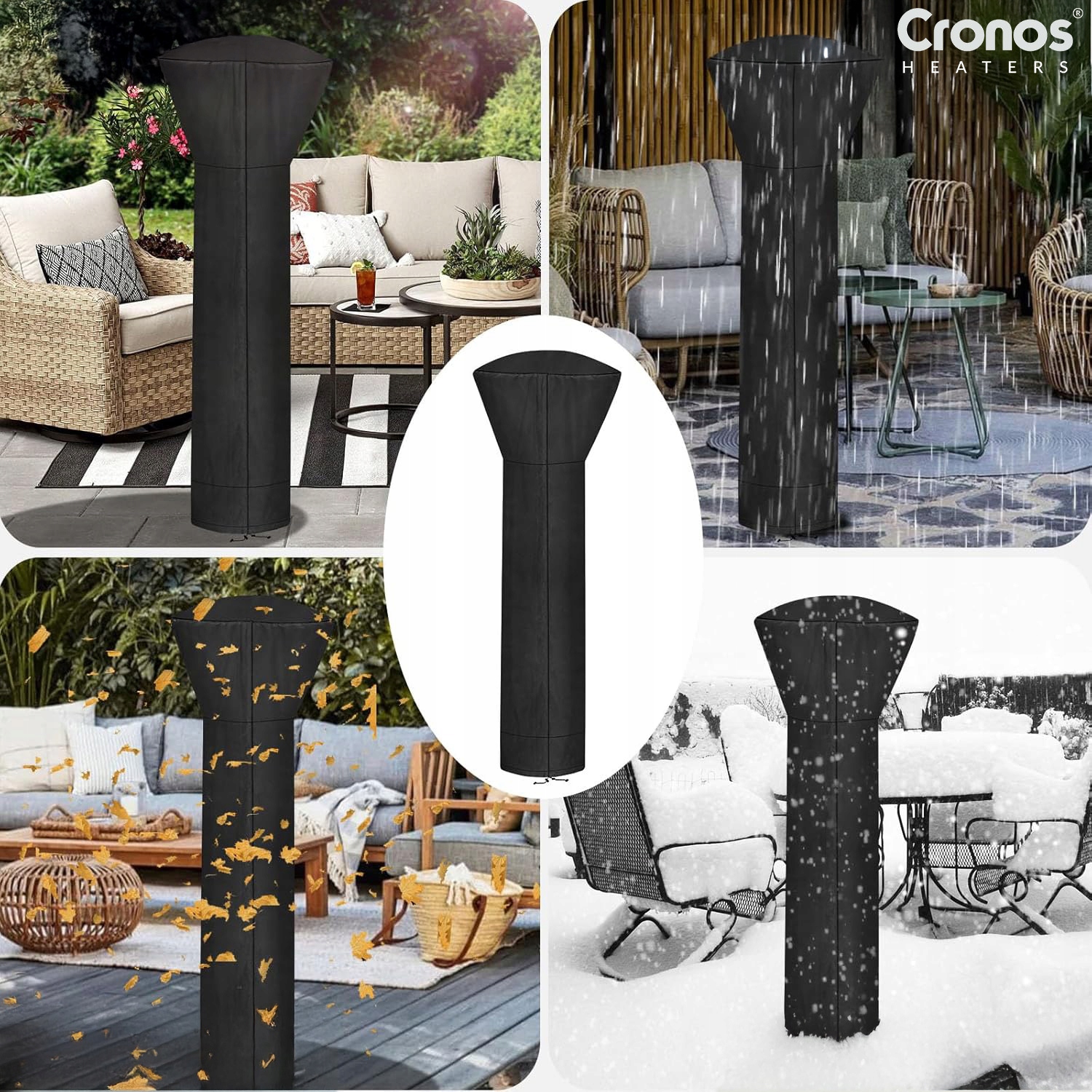 Stylowy design i ochrona przed warunkami atmosferycznymi – Pokrowiec w zestawie