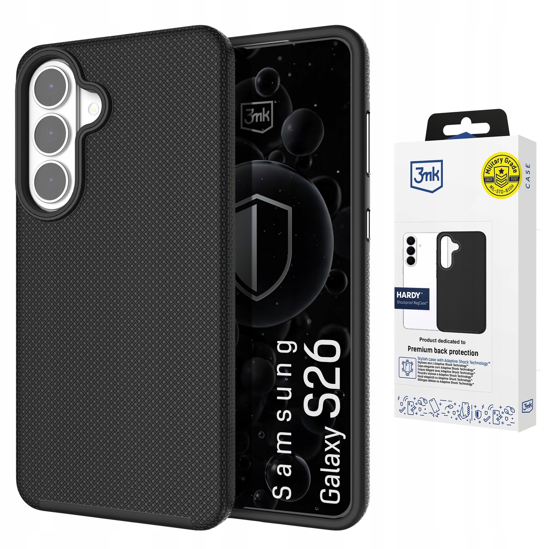 Samsung Galaxy S26 - 3mk Hardy Shockproof MagCase – Niezawodna ochrona dla Twojego smartfona