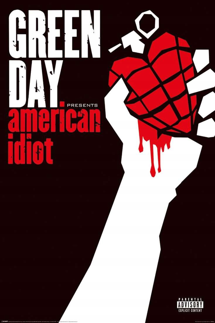 GbEye Green Day American Idiot - plakat 61x91,5 cm – Wyjątkowa dekoracja dla miłośników muzyki