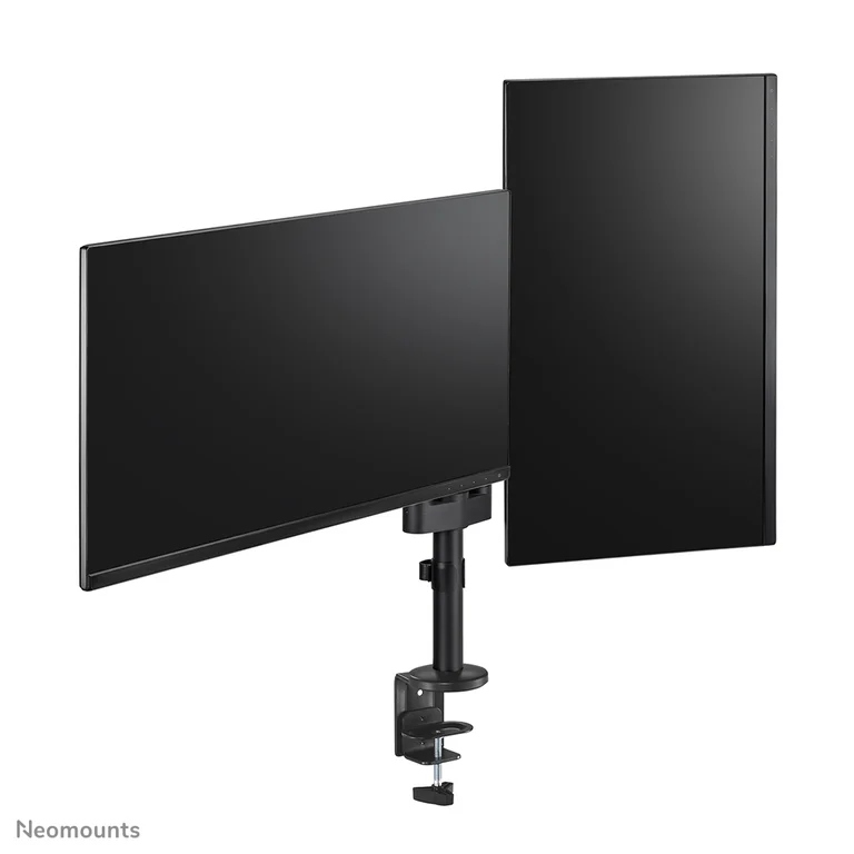 Uchwyt biurkowy na 2 monitory 17 - 27 Neomounts DS60-425BL2 – Ergonomia i wygoda w pracy