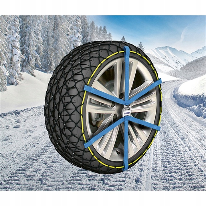 Michelin Łańcuchy Śniegowe na Opony Samochodowe Easy Grip EVOLUTION 11 – Bezpieczna jazda w zimowych warunkach