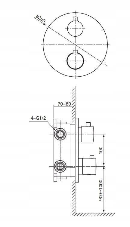 Czarne matowe wykończenie – Stylowy akcent w Twojej łazience