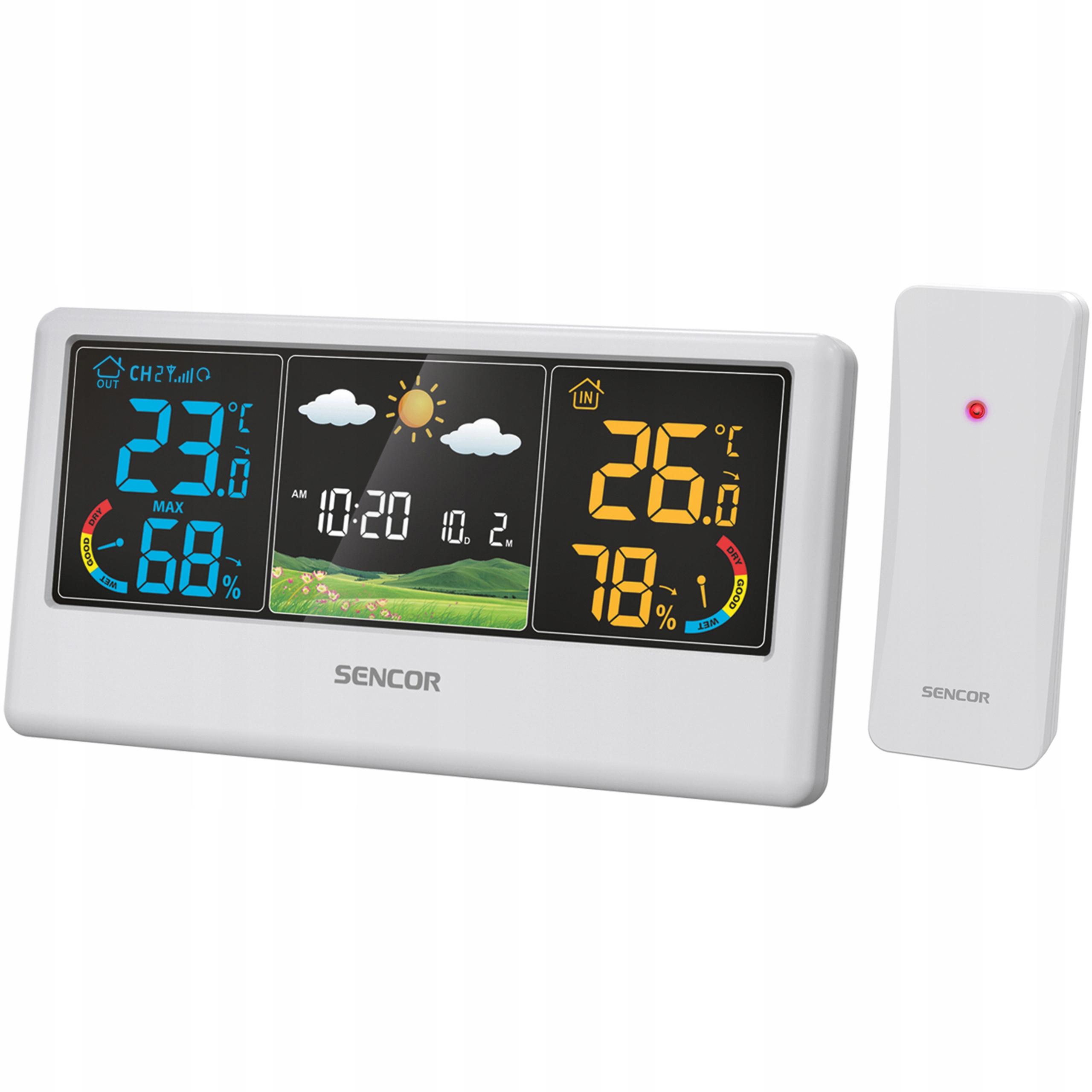 Termometr Sencor SWS 4100 W – Twoje domowe źródło informacji o pogodzie