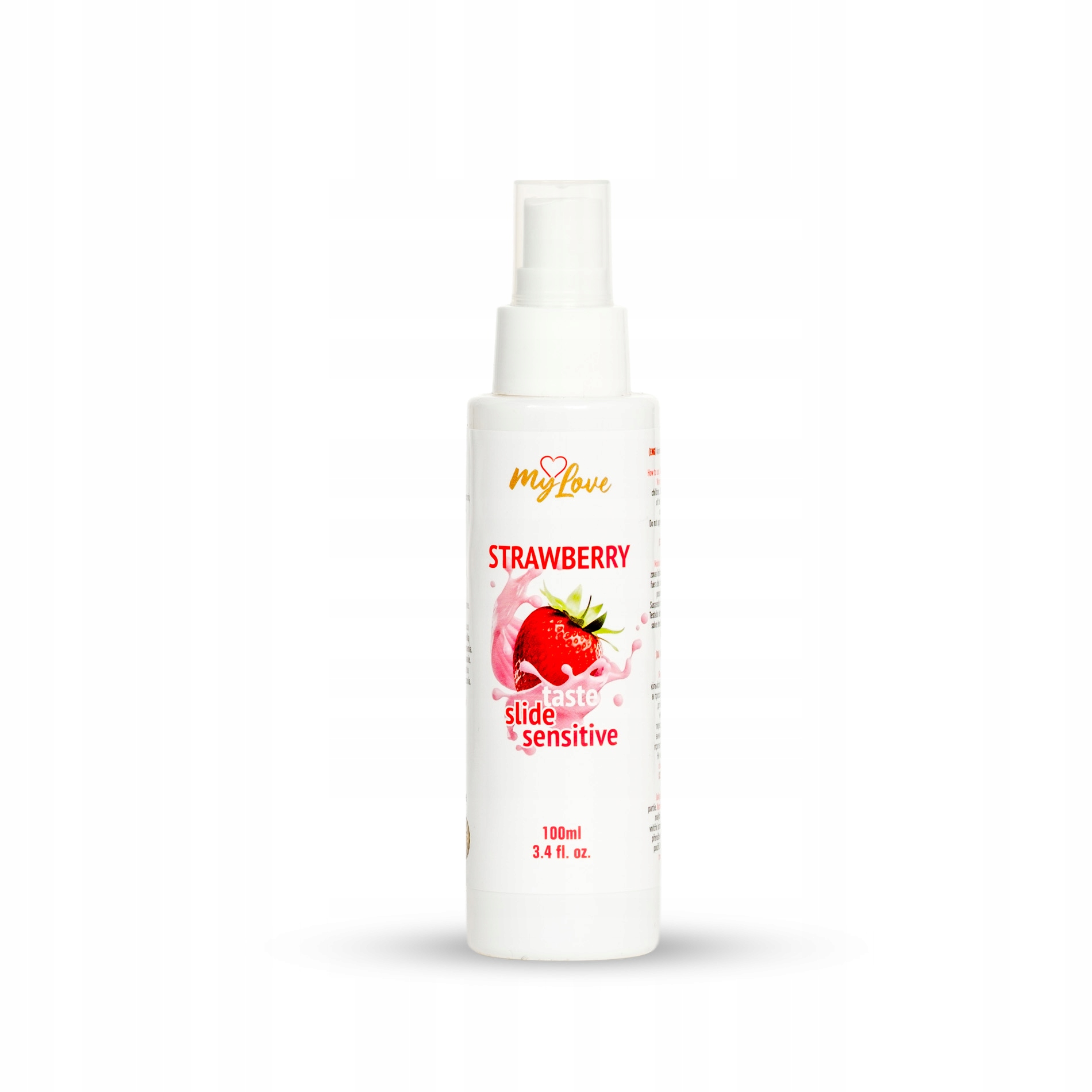 MYLOVE Taste Slide Sensitive żel intymny Strawberry 100ml – Idealny wybór dla intymnych chwil