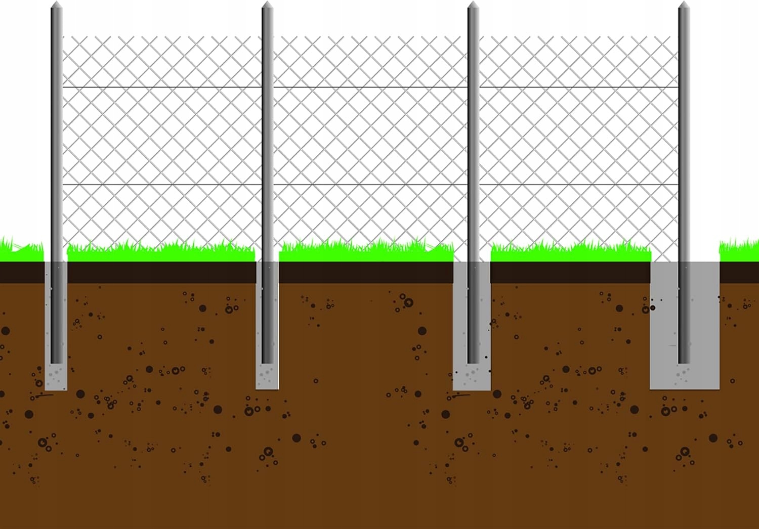 Zastosowanie wiertnicy do sadzenia słupków i krzewów