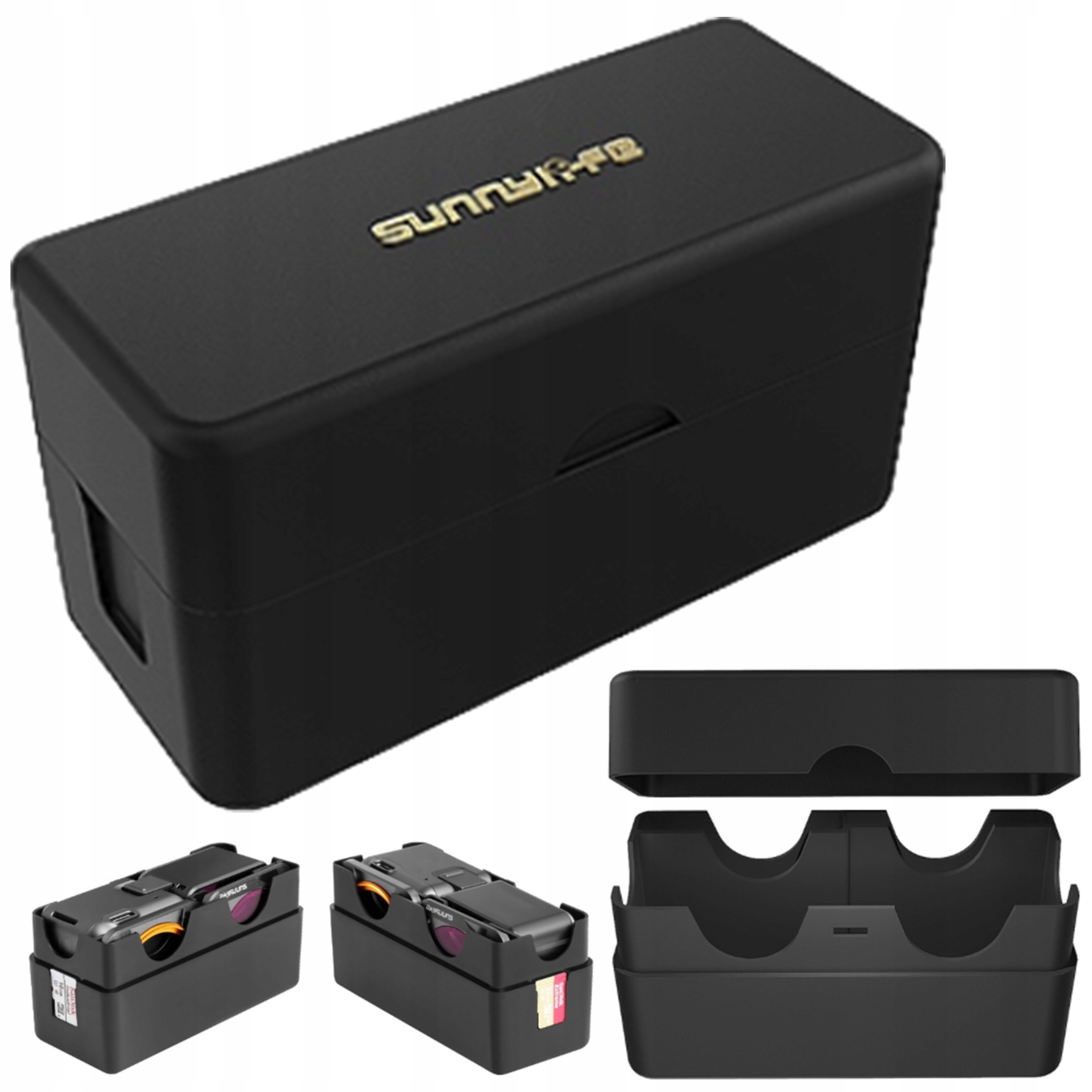 Torba SunnyLife ETUI OCHRONNE HARD CASE FUTERAŁ DLA KAMERY DJI ACTION 2 – Bezpieczne przechowywanie Twojej kamery