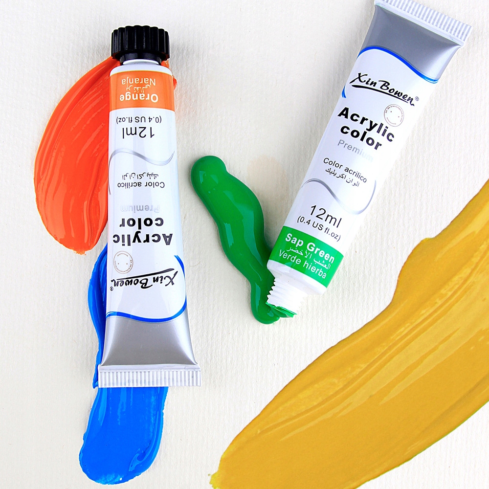 Łatwe w użyciu tubki – Komfort malowania dla dzieci