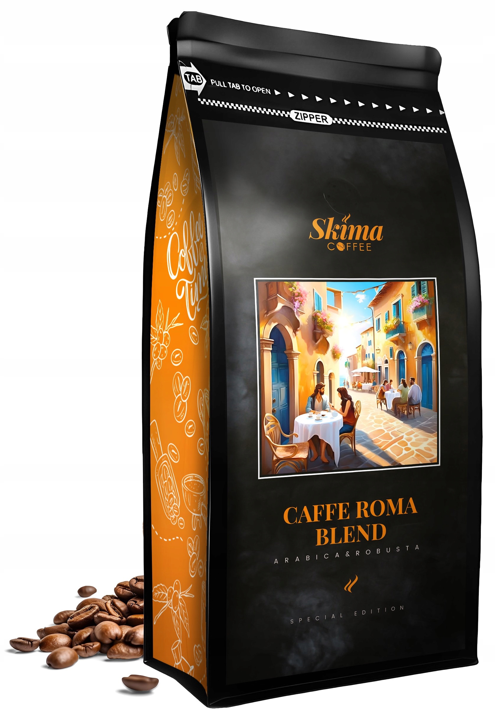 Kawa ziarnista 1kg CAFFE ROMA BLEND (SPECIAL EDITION) – Wyjątkowe doznania smakowe