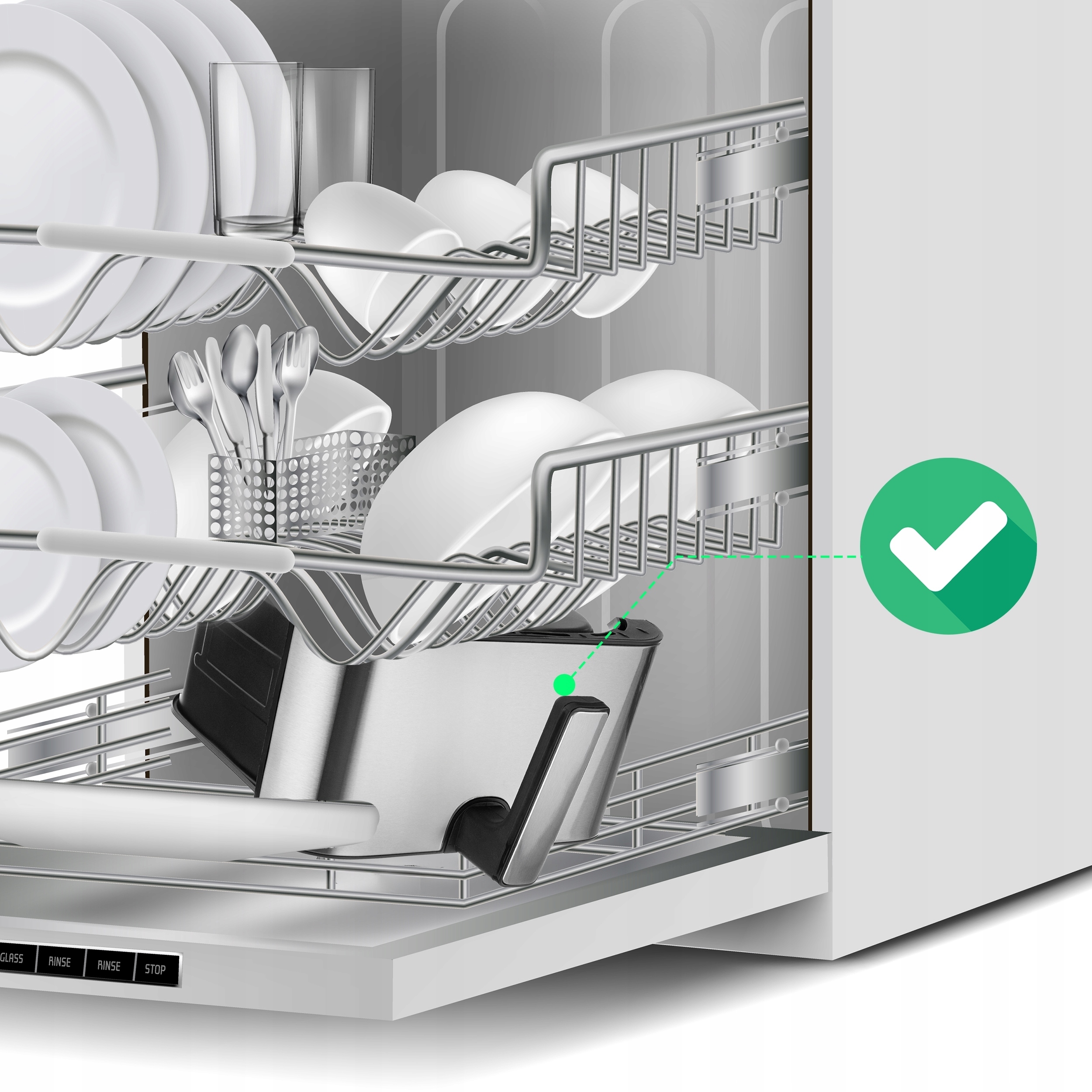 FRYTKOWNICA BEZTŁUSZCZOWA AIRFRYER 8L NIEPRZYWIERAJĄCA LEHMANN 12 PROGRAMÓW Wysokość produktu 40.2 cm