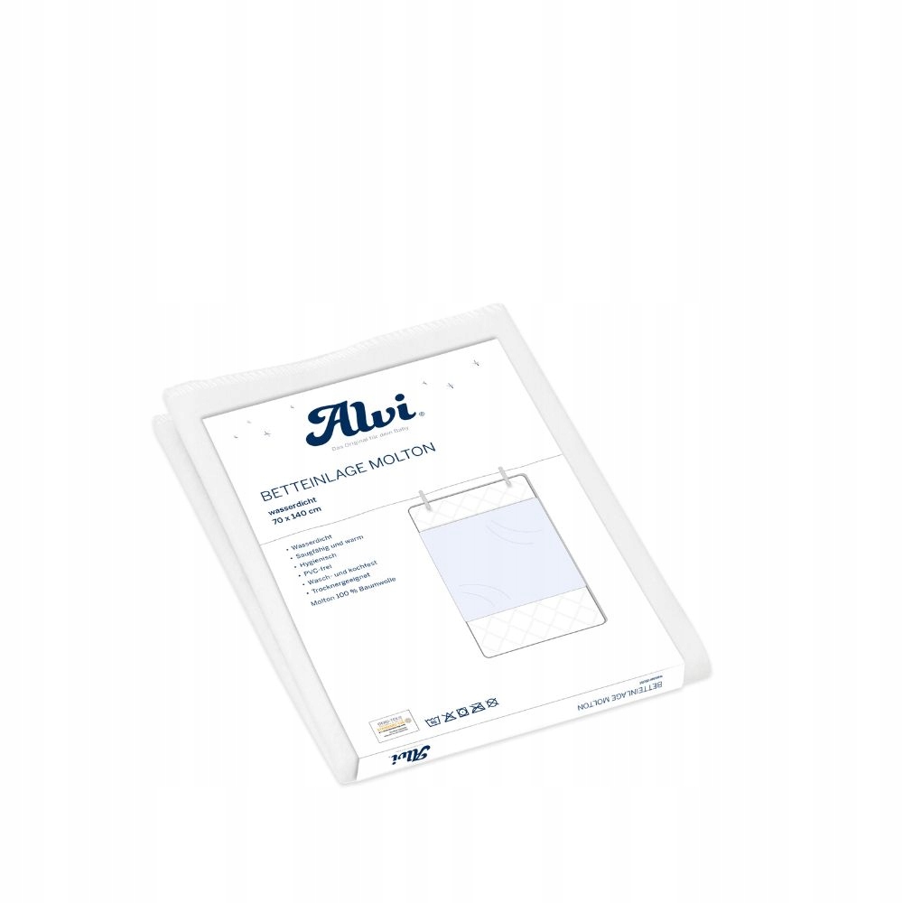 Alvi ALVI Podkładka ceratka na materac 70 x 140 cm – Komfortowy sen dla Twojego dziecka