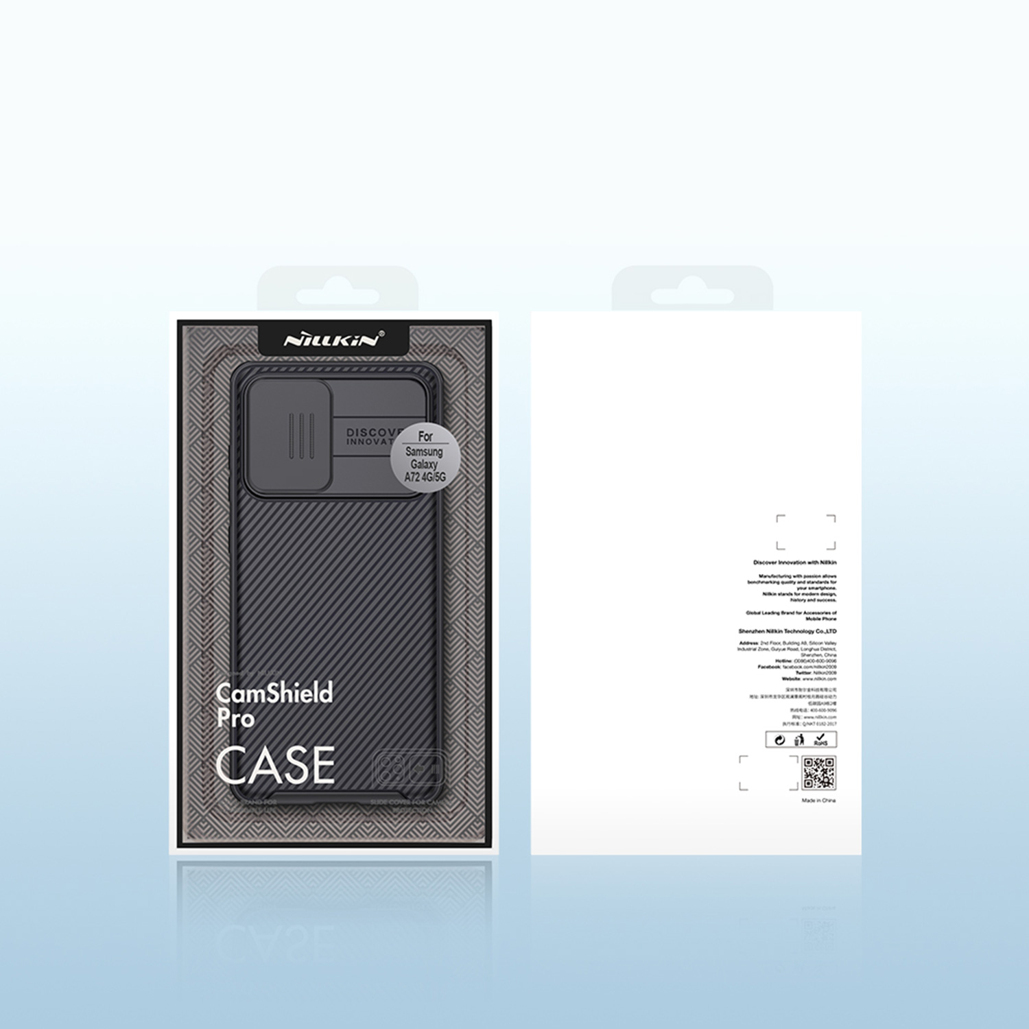 Etui Nillkin Camshield Samsung Galaxy A72 4G/5G - Specyfikacja: Etui Nillkin CamShield Pro do Galaxy A72 4G/5G