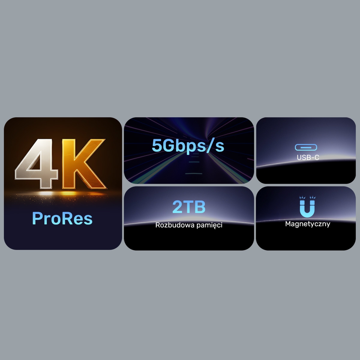 Wysoka jakość obrazu – Rozdzielczość 4K przy 60 Hz